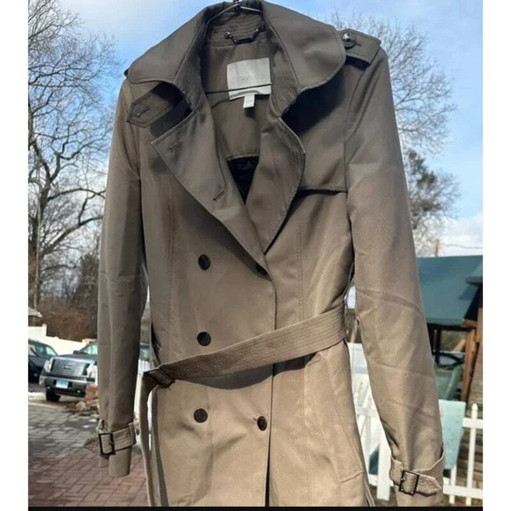 Hugo Boss Taupe Trench Coat